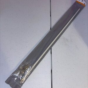 Elegant Swivel End White Sash Curtain Rod